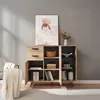 Príborník "Noppen" s 2 dvierkami a 2 zásuvkami 100 x 120 x Náhľad obrázku produktu 2