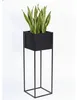 Anwicar Blumenständer Metall Schwarz Höhe 100 cm Produktbild-Vorschau 1