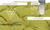 sunnypillow Polster für Papasansessel | rund Durchmesser Produktbild-Vorschau 3