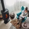 Relaxdays Glasplatte, Ø 90 cm, 8 mm dick, gehärtetes ESG, Produktbild-Vorschau 3