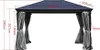 Pavillon Gartenpavillon 3x4 Taneo anthrazit aus Aluminium Produktbild-Vorschau 9