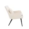 HOME DELUXE - Polstersessel ORION - 1 Stück, Farbe: Weiß - Produktbild-Vorschau 7
