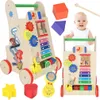 Cube éducatif en bois 6en1 pour poussette Voir les images du produit 23