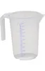 Messkanne 1000 ml PP transp.D117xH165mm Griff offen Anteprima dell’immagine prodotto 1