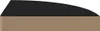 A product shot of two corner shelves, one black and one brown, against a white background. Náhľad obrázku produktu