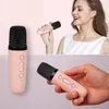 Set Karaoke 2Pcs Microfoni + Altoparlante Wireless Regalo Anteprima dell’immagine prodotto 7