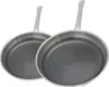 Set de 2 poêles de cuisson 24/28 cm en inox avec revêtement Voir les images du produit 1