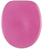 SANILO® sedile per wc rosa glitter, coperchio per wc Anteprima dell’immagine prodotto 1