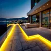 LED Streifen Neon Dimmbar 220V Gelb Halbrund 180° 7.5W/m Produktbild-Vorschau 2