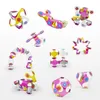 Clixo Tiny & Mighty Sparkle – Magnetbausatz, 9-teilig Produktbild-Vorschau 2