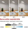 LED stolní lampa STELLA, modrá Náhled obrázku produktu