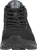 A close-up, front-facing view of a black Rieker men's boot. Anteprima dell’immagine prodotto