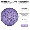 LEKATO Steel Tongue Drum 6 Zoll 11 Töne D-Tonart Produktbild-Vorschau 5
