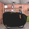 Telo impermeabile per bicicletta con catarifrangenti nero Anteprima dell’immagine prodotto 6