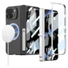 A disassembled view of a phone case with magnetic charging capabilities. Anteprima dell’immagine prodotto