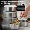 Lebensmittelbehälter mit Deckel 5-tlg Lunchbox Set aus Produktbild-Vorschau 5