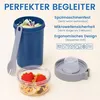 Set di 2 tazze da muesli Bugucat, tazza da yogurt da 990 Anteprima dell’immagine prodotto 4