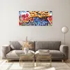 Bilder auf glas - Graffiti modern - 100x40cm - Glasbilder - Produktbild-Vorschau 7