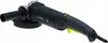 A black and gray angle grinder with green accents is shown against a white background. Náhled obrázku produktu