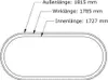 Keilriemen 22 x 1727 Li - C 68 DIN 2215 ConCar Produktbild-Vorschau 3