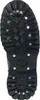 The sole of a black boot with metal studs. Produktbild-Vorschau