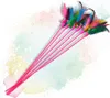 10 Stk. Lyra Pet® Katzenangel rosa mit Feder Produktbild-Vorschau 1