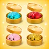 Glitzer Dumpling Squishy 10 cm – Anti-Stress Produktbild-Vorschau 1