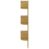 vidaXL Wandplank, hoekmodel, Sonoma-eikenhout, 19x19x123 Productafbeelding-voorbeeld 4