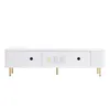 Abrihome Mobile TV con 4 cassetti e 2 ante, mobile TV basso Anteprima dell’immagine prodotto 10