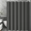 Sprchový záves tmavo šedý 100x200cm Záťažový lem textilný Náhľad obrázku produktu 8