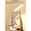 Tischlampe LED Doppelkopf Faltbar Touch mit Kalenderuhr USB Produktbild-Vorschau 7