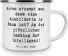 Mr. & Mrs. Panda Pott Spruch Ausbilderin Intelligenz - Weiß Produktbild-Vorschau 3