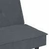 Schlafsofa mit Getränkehaltern Dunkelgrau Samt Produktbild-Vorschau 9