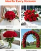 VEVOR Fleurs de roses artificielles, 60 pièces, fleurs Voir les images du produit 6