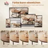 HOMCOM Couchtisch 2er Set, Beistelltische im Industrie-Stil Produktbild-Vorschau 7