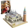 CubicFun St. Marks's Square, 107 szt., Budynki, 10 lat(a) Podgląd zdjęcia produktu 4