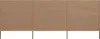 vidaXL 3-teiliges Windschutzgewebe 400 x 120 cm Taupe Produktbild-Vorschau 2