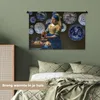 MuchoWow® Wandteppich Wandbehang Mädchen mit Perlenohrring Produktbild-Vorschau 4