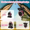Campingventilator mit Licht, auto-oszillierender Produktbild-Vorschau 4