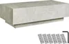 tectake® Couchtisch Lasley inkl. Bodenschoner, Produktbild-Vorschau 1