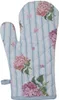 Clayre & Eef Ofenhandschuh 18x30 cm Blau Rosa Baumwolle Produktbild-Vorschau 1