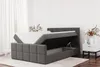 Boxspringbett Schlafzimmerbett JOST 140x220cm in Stoff Matt Produktbild-Vorschau 2