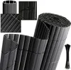 PVC Sichtschutzmatte PVC Sichtschutzzaun Anthrazit Produktbild-Vorschau 1