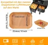 Papier de cuisson pour friteuse à air chaud, 200 feuilles – Voir les images du produit 2