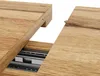 Ausziehbarer Esstisch in Eiche-Optik, 120-160 x 75 x 75,5 Produktbild-Vorschau 16