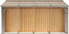 vidaXL Záhradný prístrešok svetlohnedý 277x365,5x179 cm Náhľad obrázku produktu 6