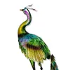 Metall Garten-Figur Pfau 85cm bunt Dekofigur groß Produktbild-Vorschau 5