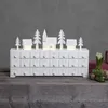 Świecznik kalendarz adwentowy drewniany Led YULETIDE na Podgląd zdjęcia produktu 1