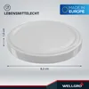 WELLGRO 200x Einmachdeckel TO82 - weiß - Twist-Off-Deckel Produktbild-Vorschau 2