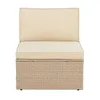 Juskys Polyrattan Gartenmöbel Set Salou - Lounge für 6 Produktbild-Vorschau 21
